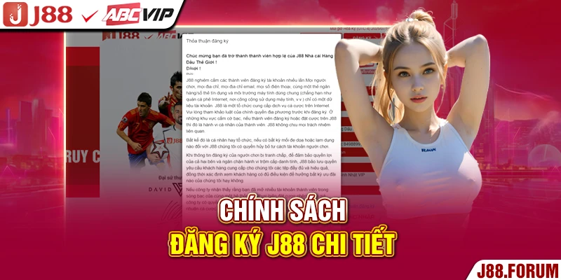 Chính sách đăng ký J88 chi tiết