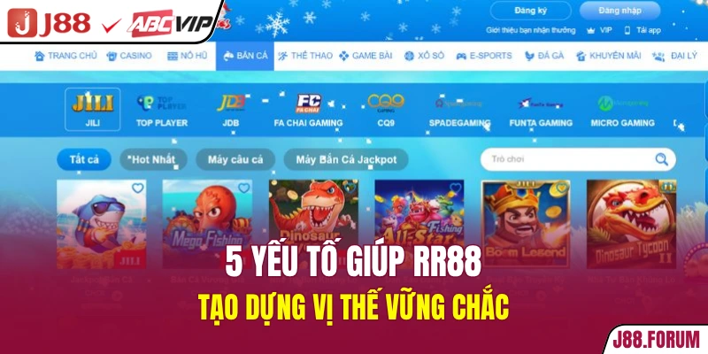 5 yếu tố giúp RR88 tạo dựng vị thế vững chắc